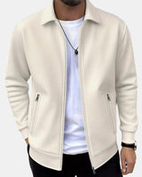 Jaxon | Men's Zip-Up Textured Casual Jacket
