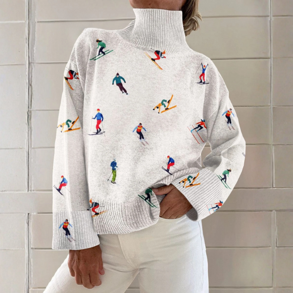 Heidi | Playful Turtleneck Sweater