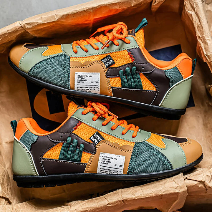 Dexter | Retro Colour-Block Sneakers