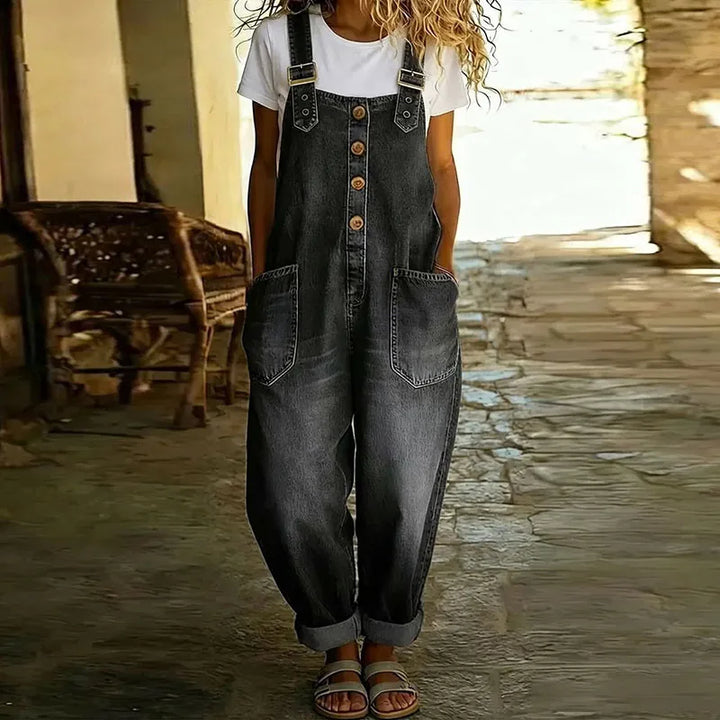 Tabitha | Relaxed Adjustable Overalls