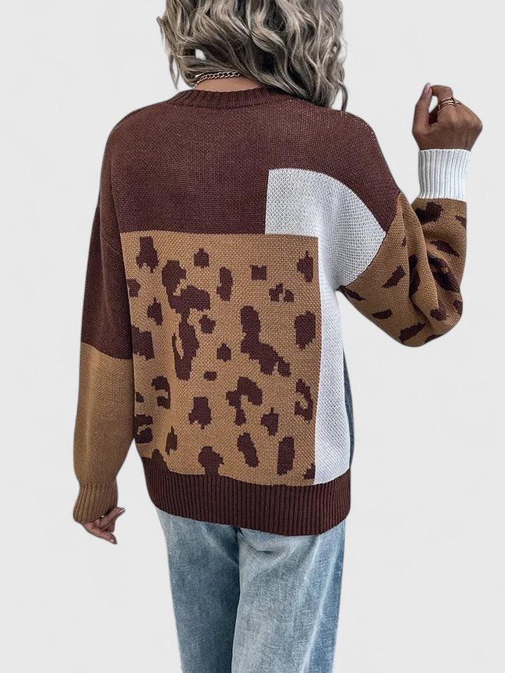 Marta | Colorblock Knit Sweater