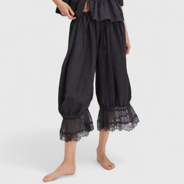 Lavinia | Flowing Wide-Leg Trousers