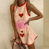 Mira | Playful Print Sleeveless Dress