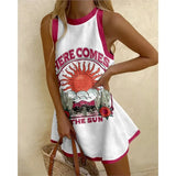 Suri | Sunlit Graphic Sleeveless Dress