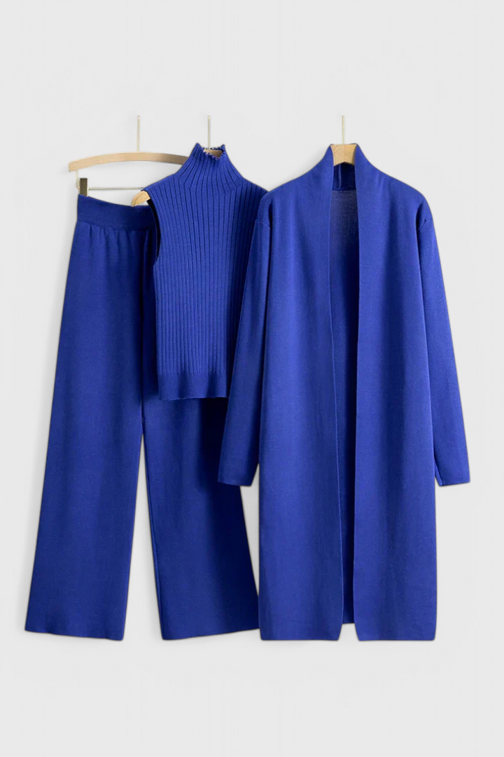 Camille | Refined Three-Piece Knit Set