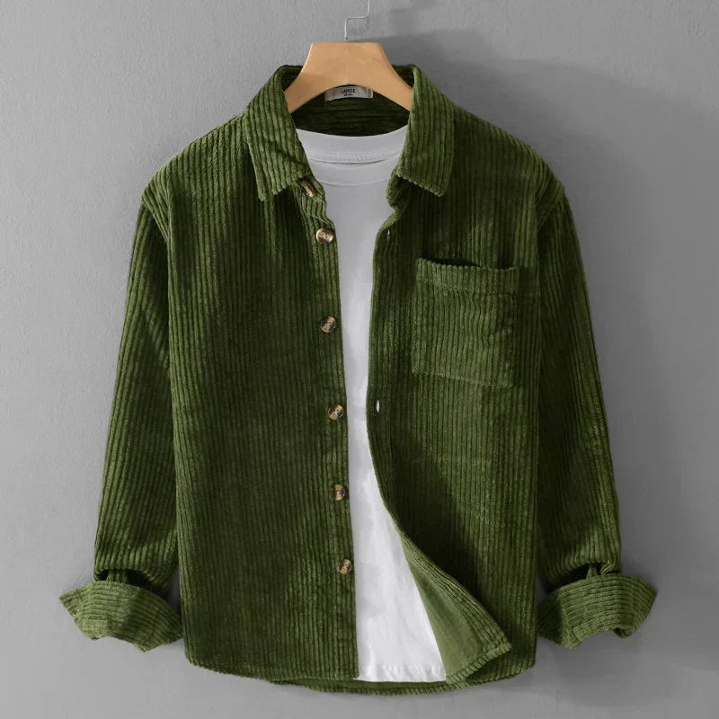 Harrison | Ribbed Vintage Overshirt
