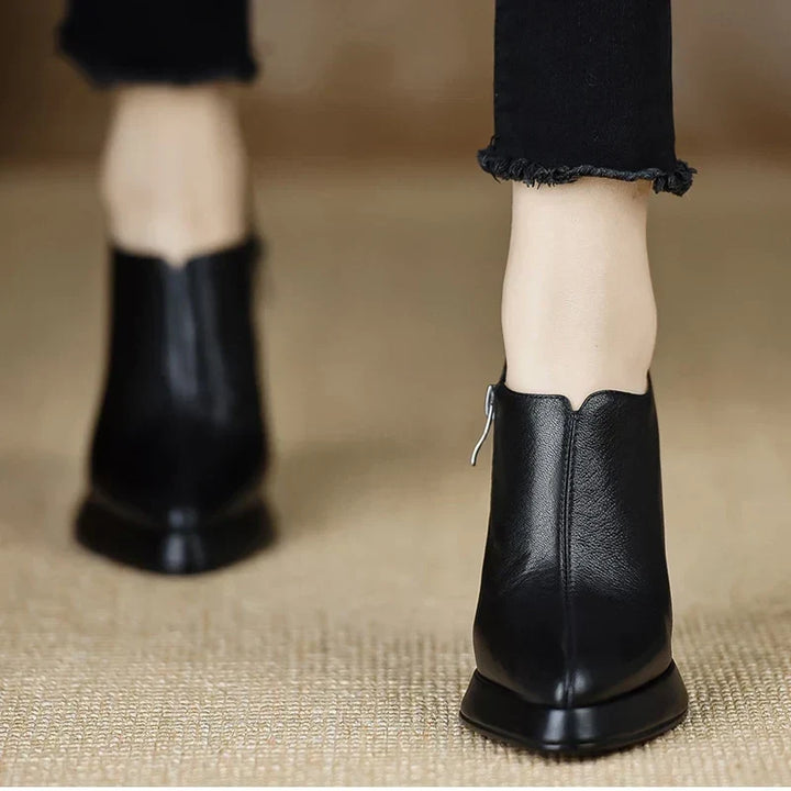 Cressida | Refined Block-Heel Shoes