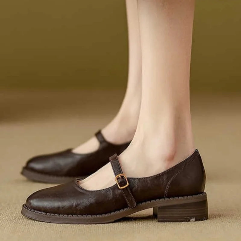 Harlow | Classic Buckle-Strap Mary Janes