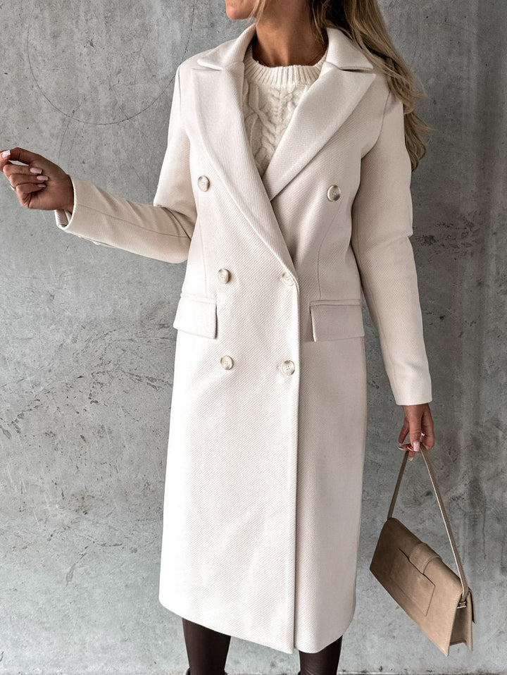 Ines | Tailored Double-Breasted Coat