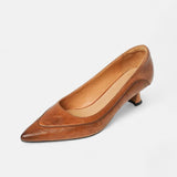 Rhea | Refined Pointed Kitten Heels