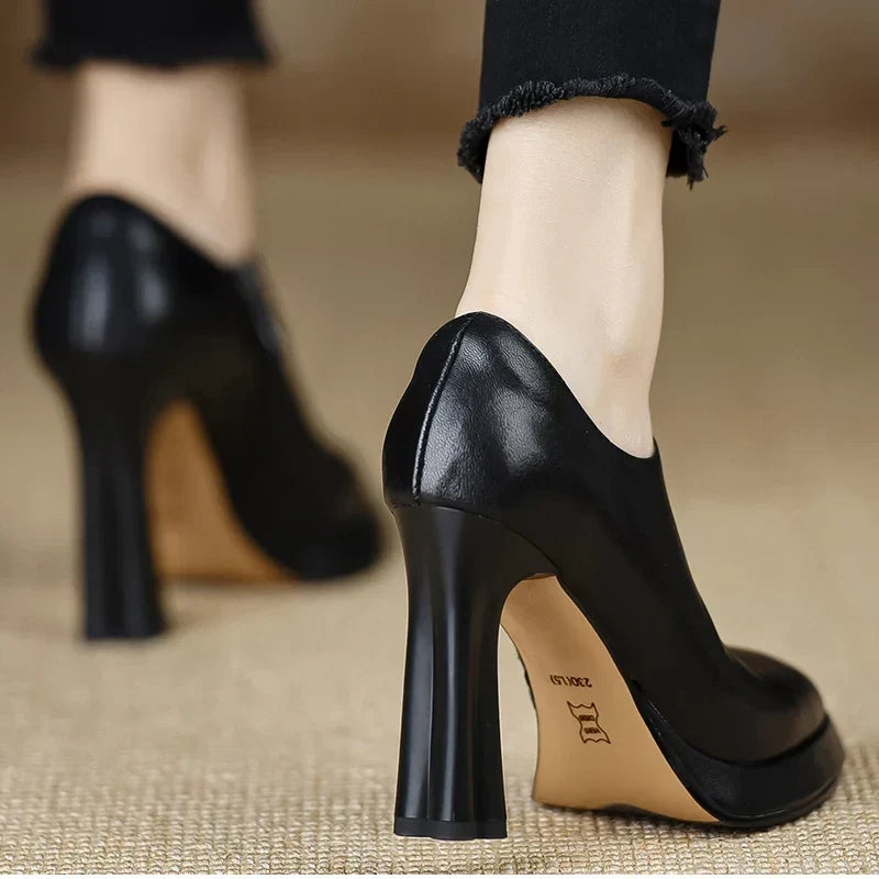 Cressida | Refined Block-Heel Shoes