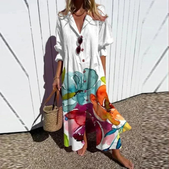 Georgina | Sun-Kissed Boho Maxi Dress