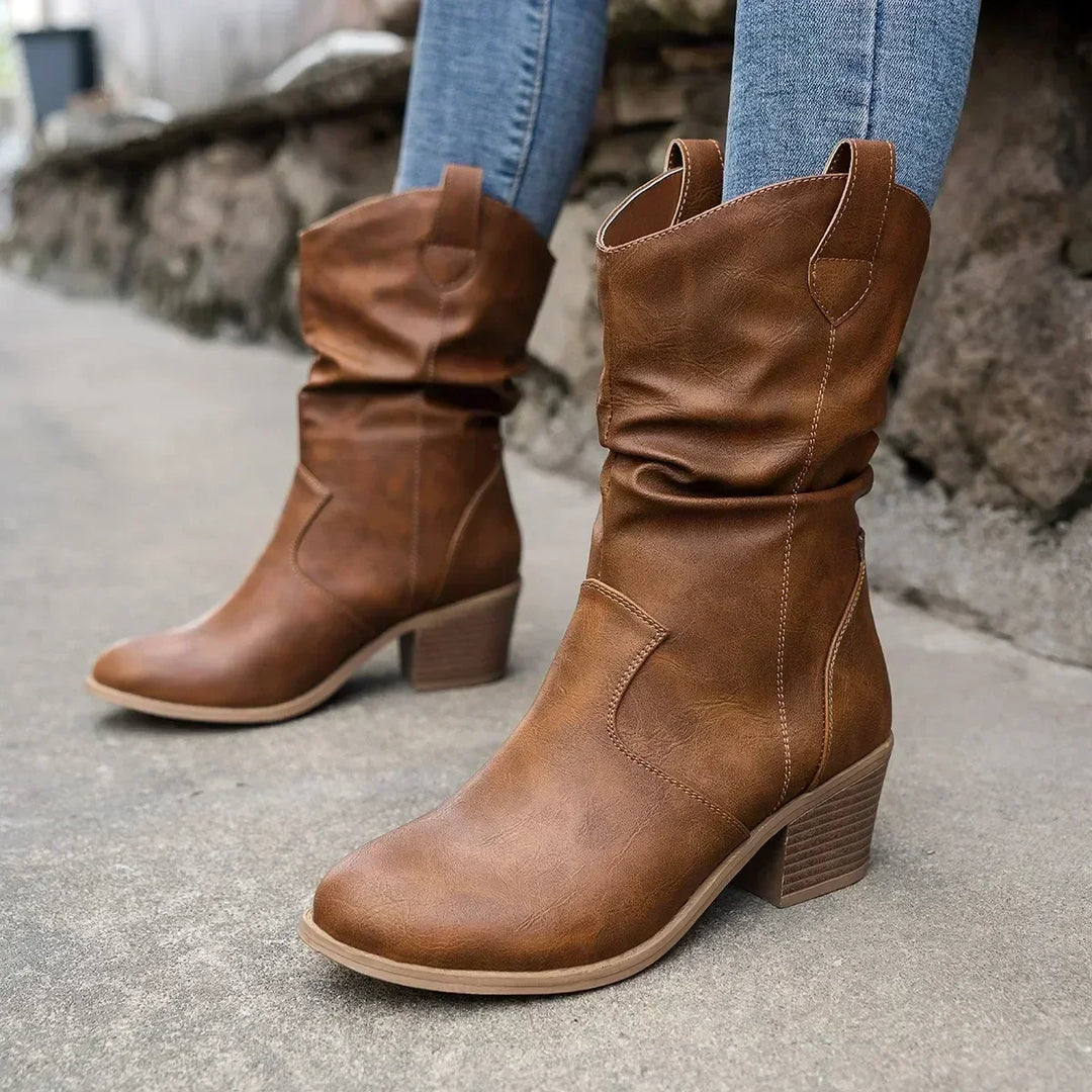 Savannah | Slouch Western Boots