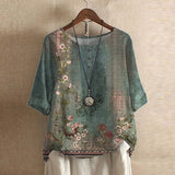 Raina | Casual Retro-Inspired Blouse