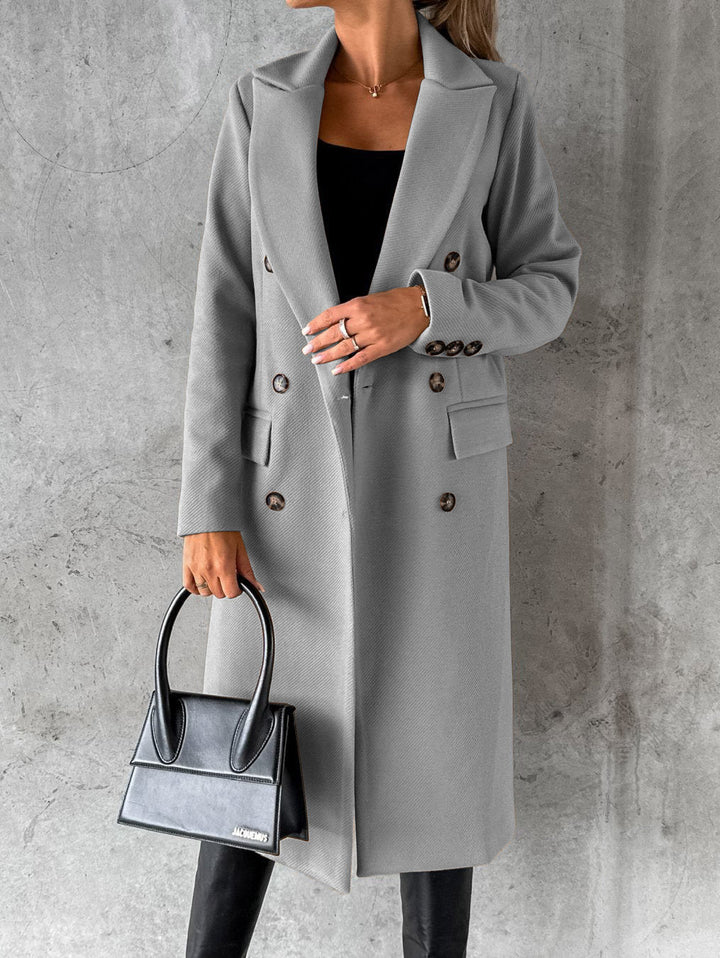 Ines | Tailored Double-Breasted Coat