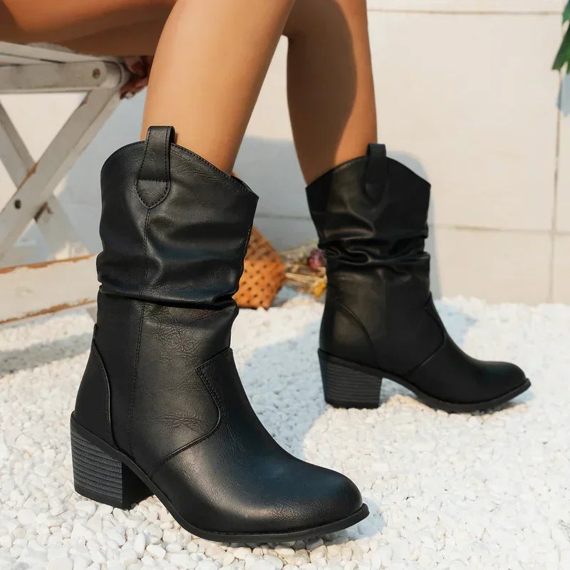 Savannah | Slouch Western Boots