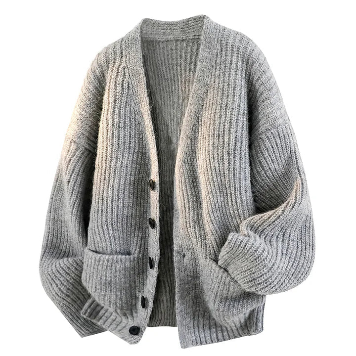 Gideon | Relaxed V-Neck Cardigan