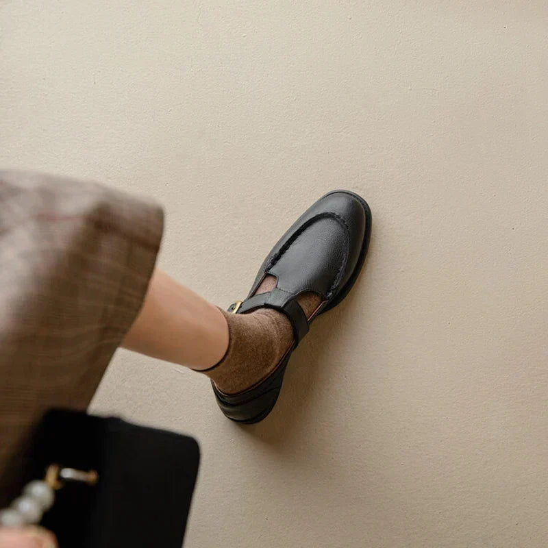 Josette | Retro T-Strap Mary Jane Shoes