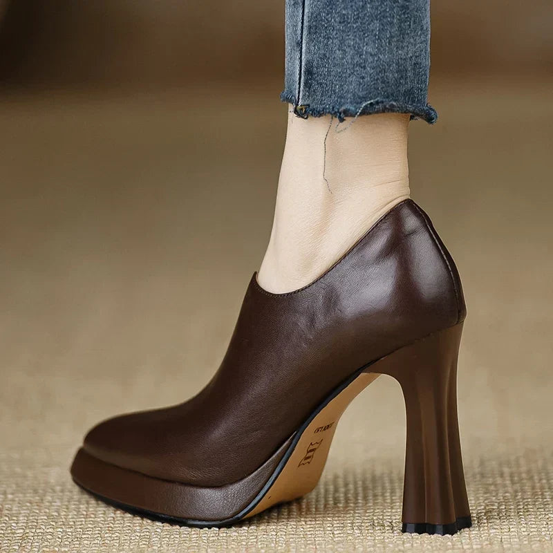 Cressida | Refined Block-Heel Shoes