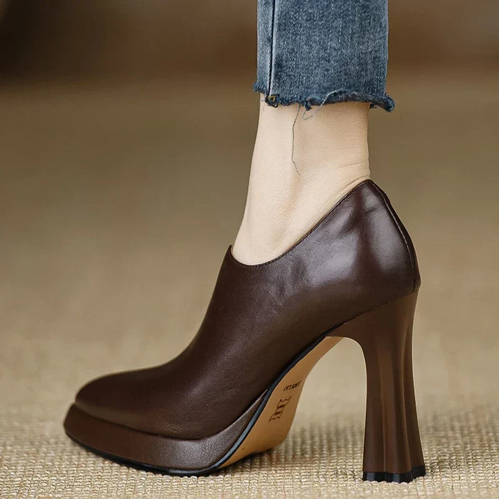 Cressida | Refined Block-Heel Shoes