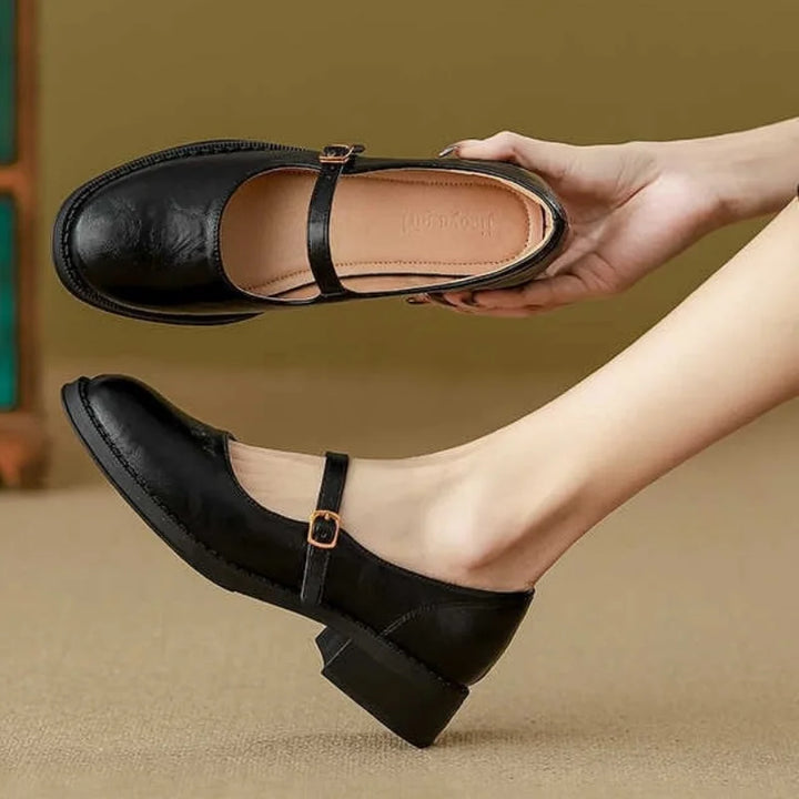 Harlow | Classic Buckle-Strap Mary Janes