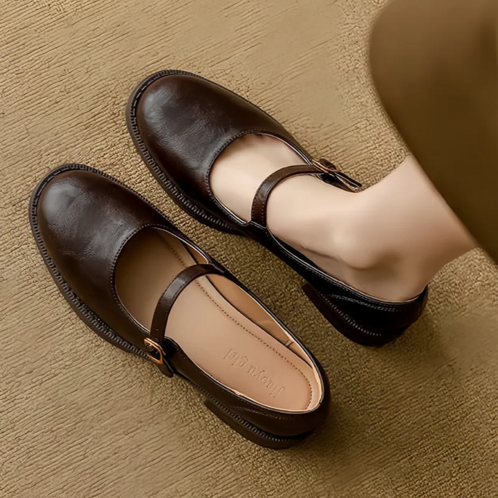 Harlow | Classic Buckle-Strap Mary Janes