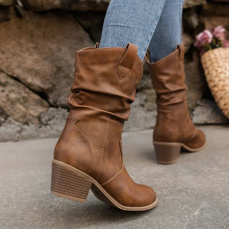 Savannah | Slouch Western Boots