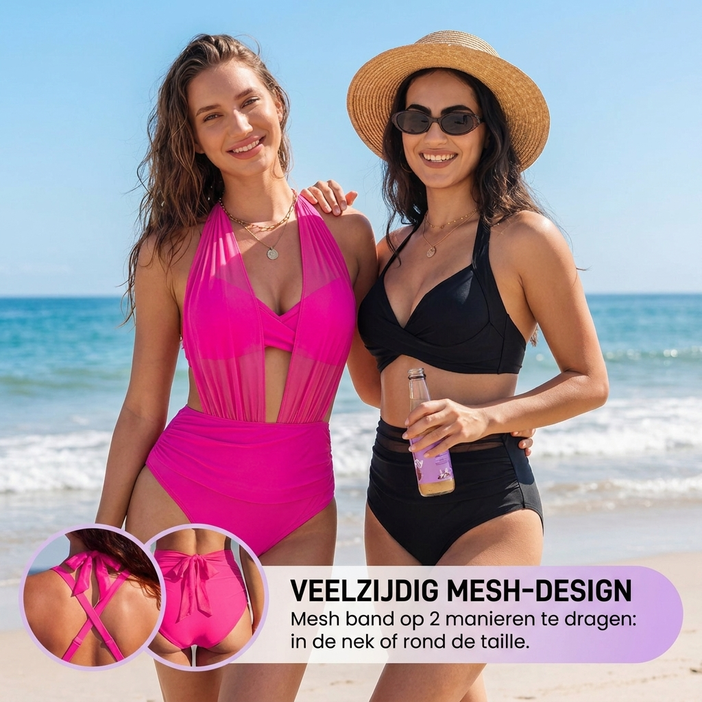 Sabrina - 2-in-1 High-Waisted Tummy Control Bikini