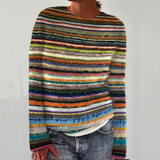 Rhonda | Bold Striped Statement Sweater