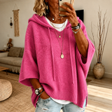 Thora | Relaxed Hooded Poncho