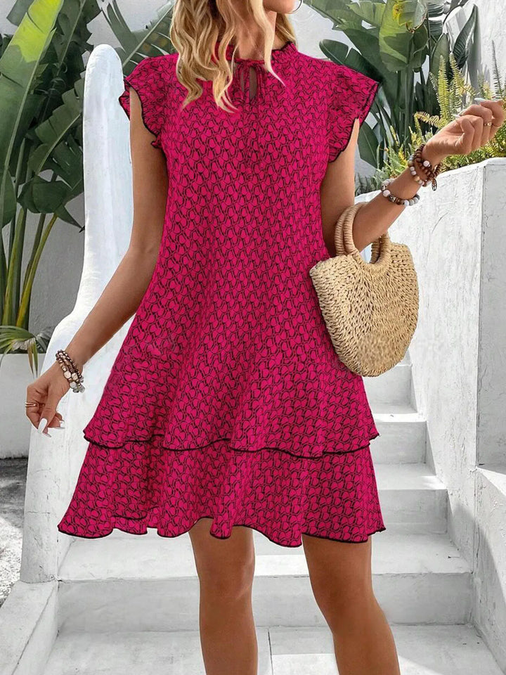 Hattie | Flowing Tiered Ruffle Dress