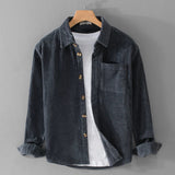 Harrison | Ribbed Vintage Overshirt