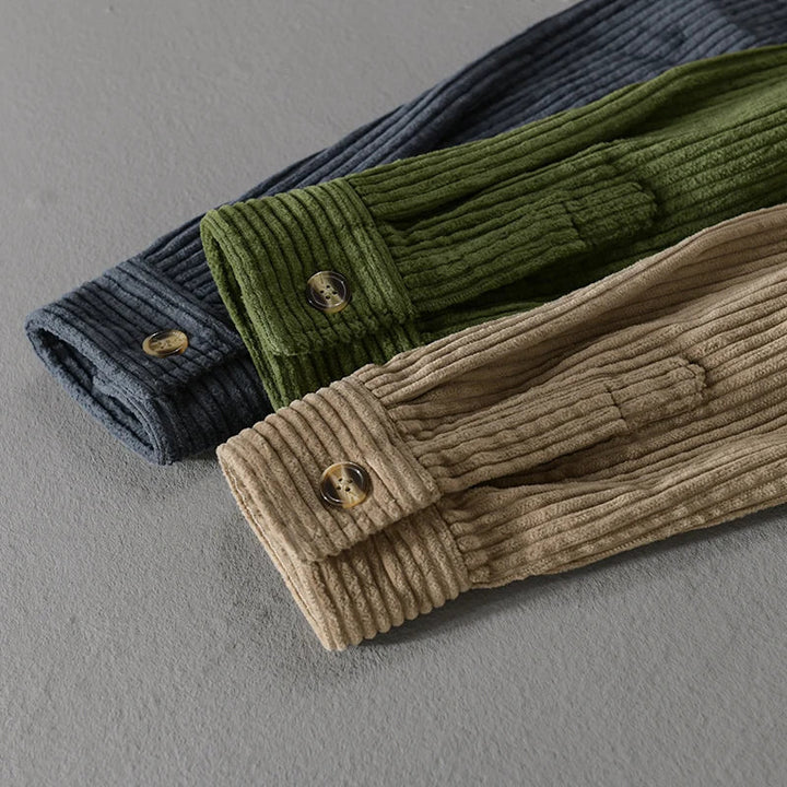 Harrison | Ribbed Vintage Overshirt