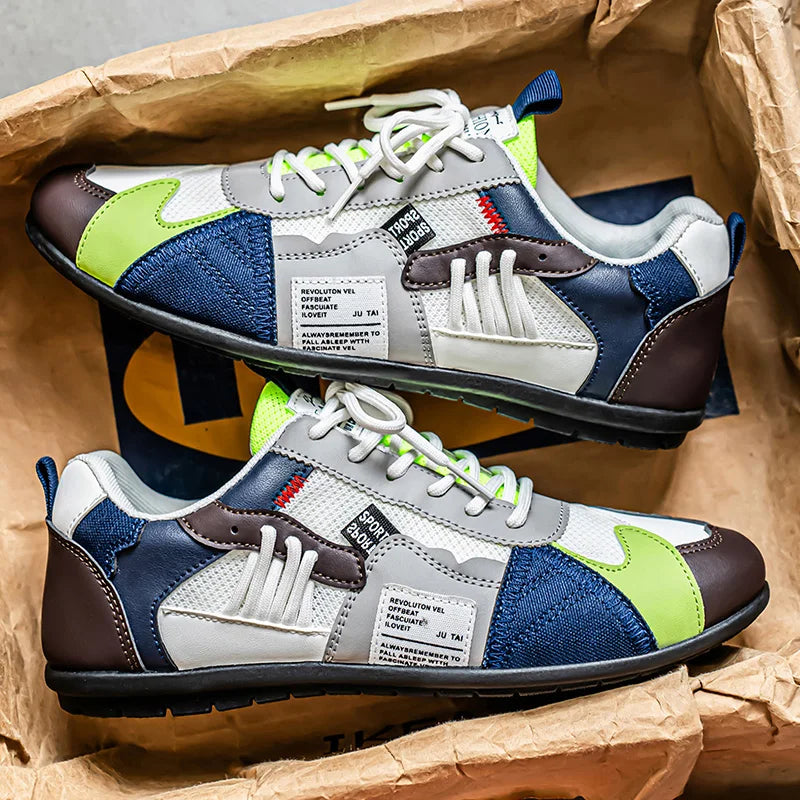 Dexter | Retro Colour-Block Sneakers