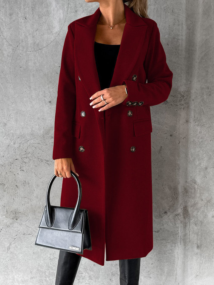 Ines | Tailored Double-Breasted Coat
