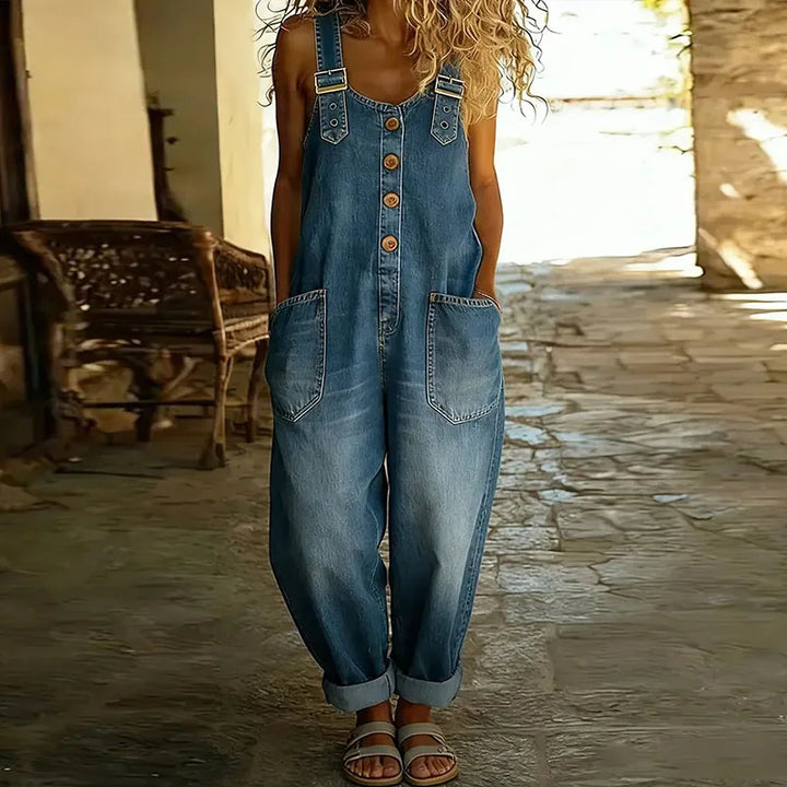 Tabitha | Relaxed Adjustable Overalls