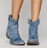 Danielle | Relaxed Western Ankle Boots