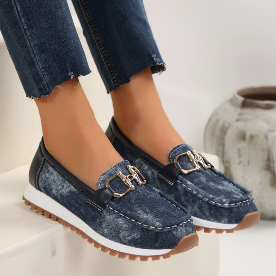 Felicity | Buckle Slip-On Loafers