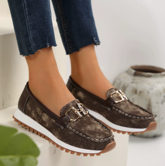 Felicity | Buckle Slip-On Loafers