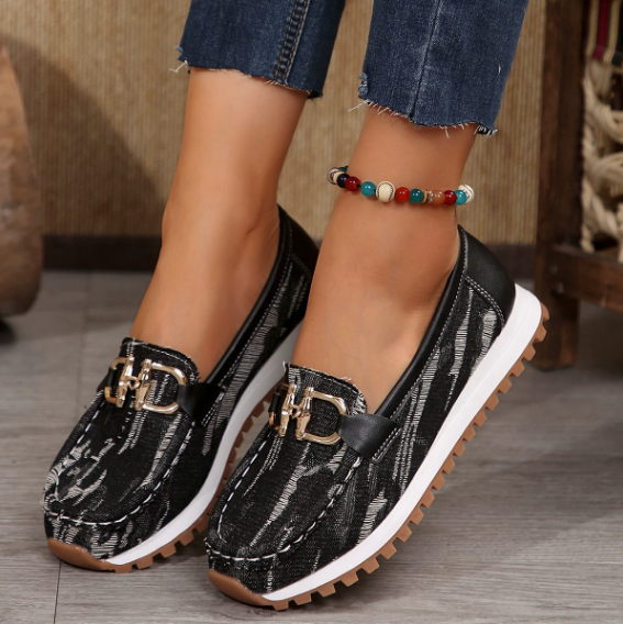 Felicity | Buckle Slip-On Loafers