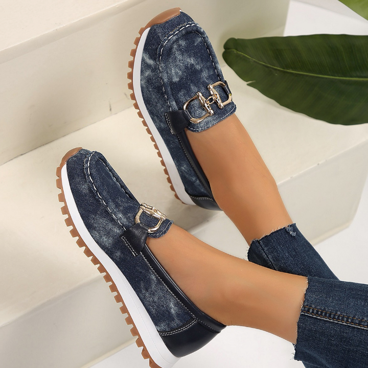 Felicity | Buckle Slip-On Loafers