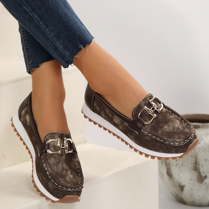 Felicity | Buckle Slip-On Loafers