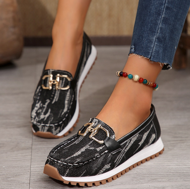 Felicity | Buckle Slip-On Loafers