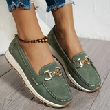 Cassandra | Buckle-Detail Loafers