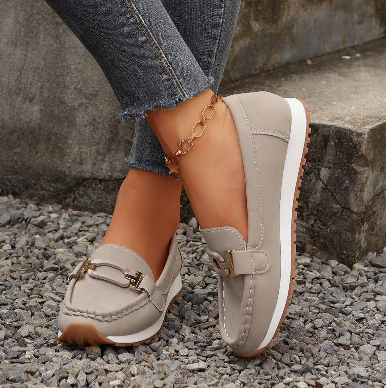 Gabriella | Chain-Detail Comfort Loafers