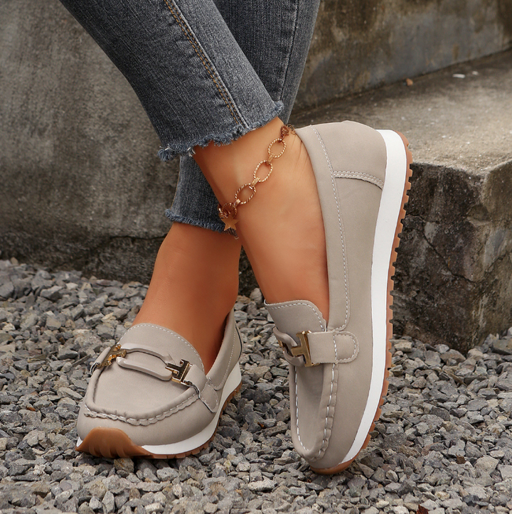 Gabriella | Chain-Detail Comfort Loafers