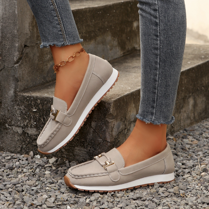 Gabriella | Chain-Detail Comfort Loafers