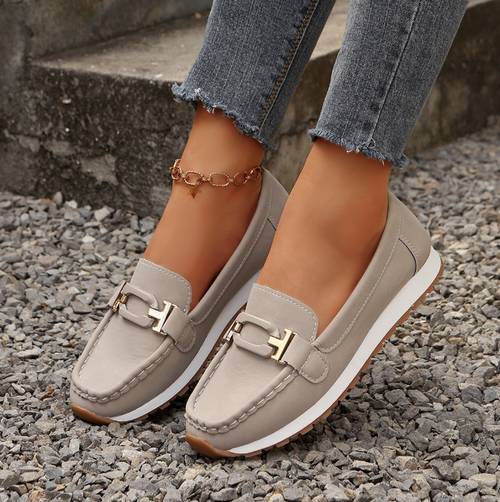 Gabriella | Chain-Detail Comfort Loafers