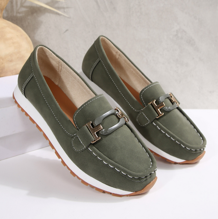Gabriella | Chain-Detail Comfort Loafers