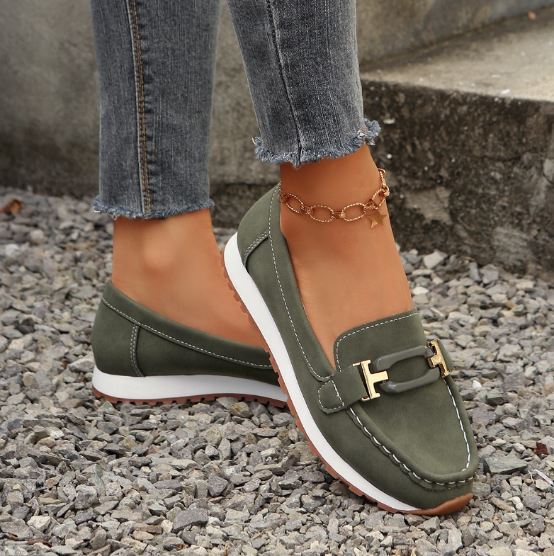 Gabriella | Chain-Detail Comfort Loafers